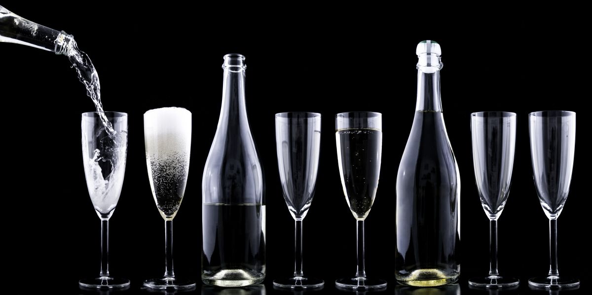La mayoría brinda con vinos espumosos