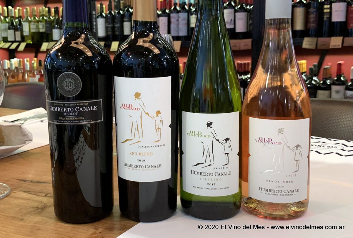 Presentación de Old Vineyard Red Blend de Humberto Canale