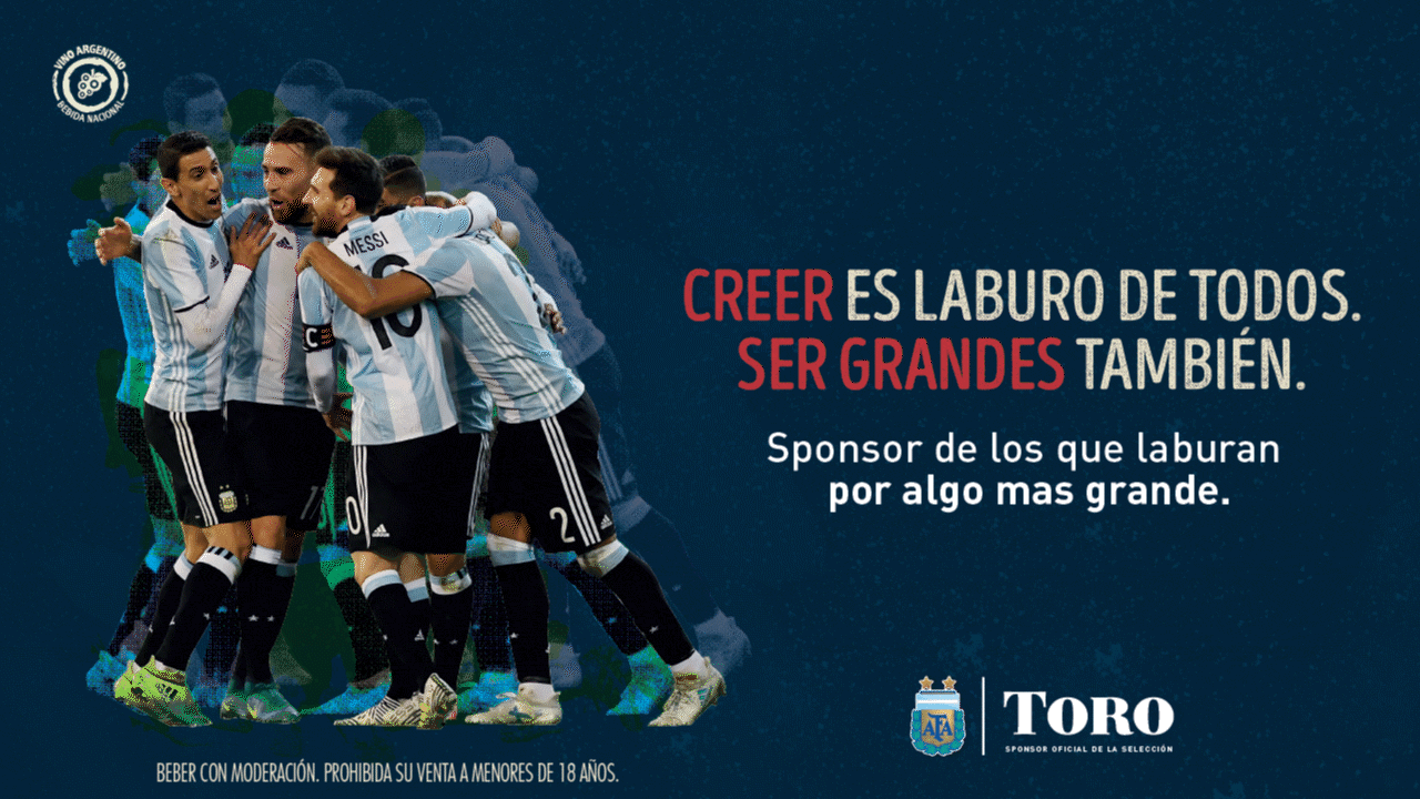 Toro. Sponsor de la Selección