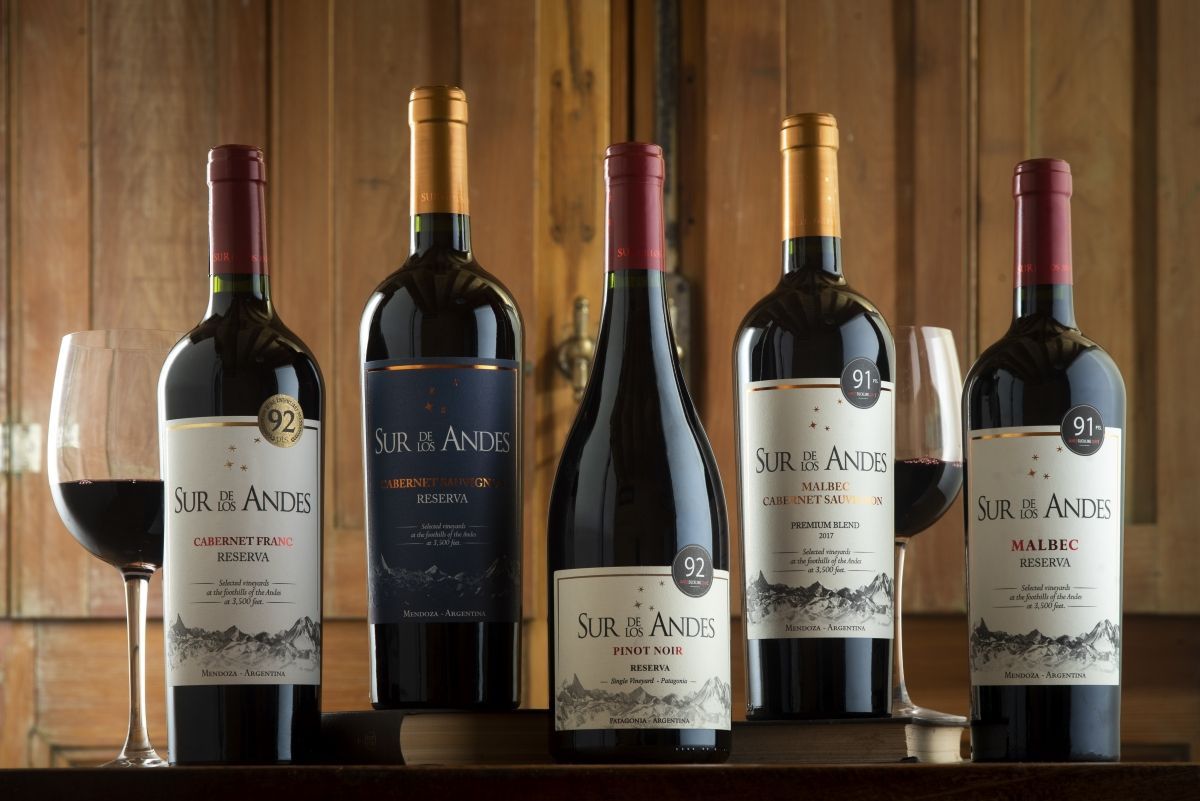 Sur de los Andes Cinco tintos Reserva