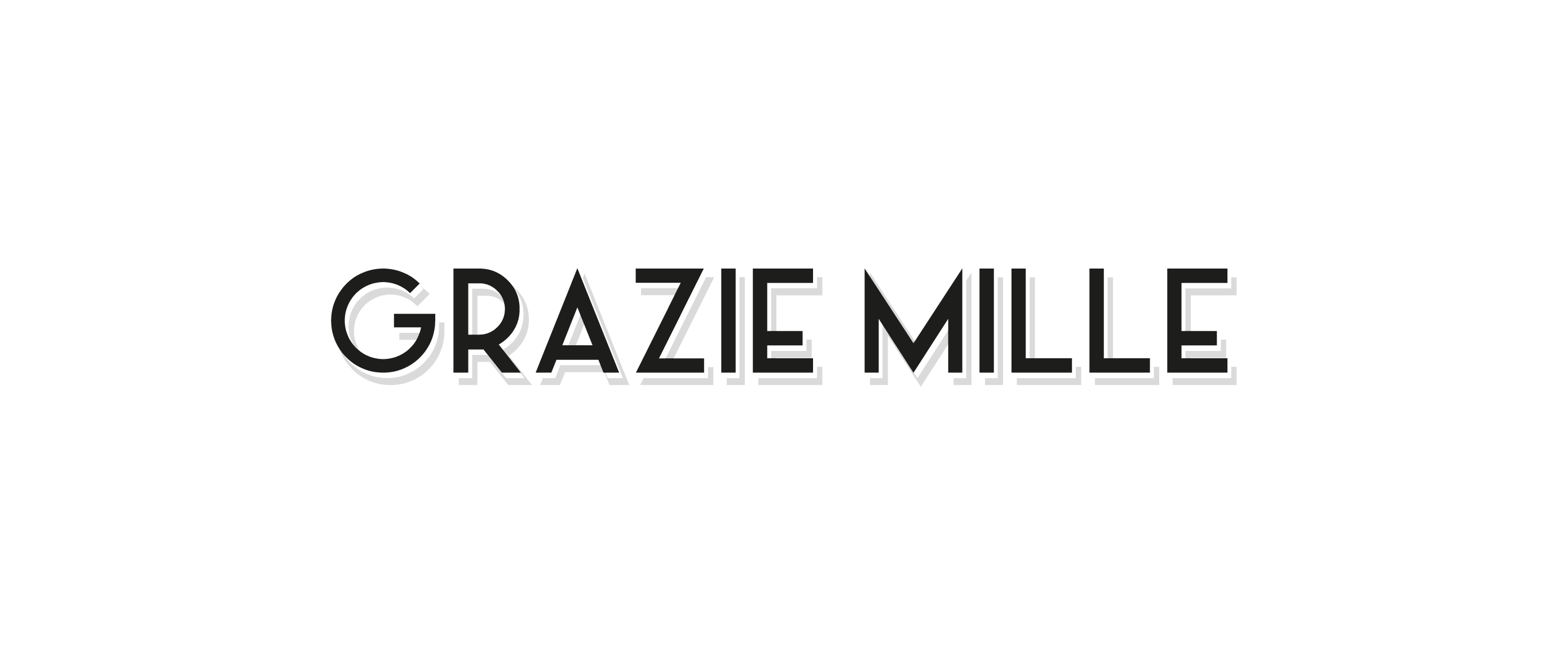 Grazie Mille
