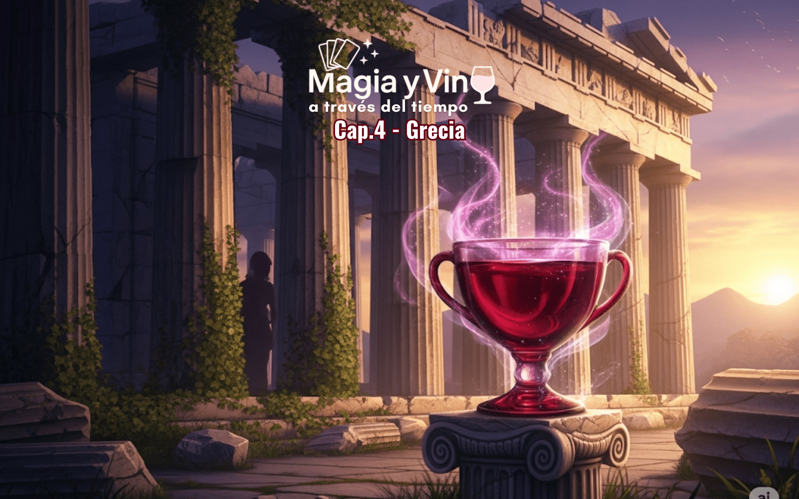 Magia y Vino a través del tiempo - Cap. 04 - Grecia