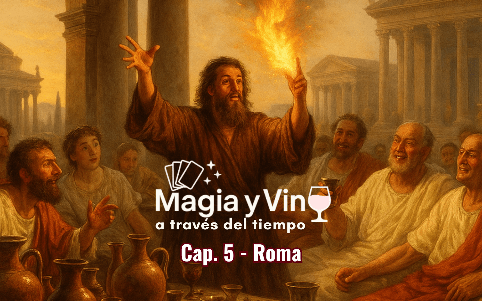 Magia y Vino a través del tiempo - Capitulo 05 - Roma