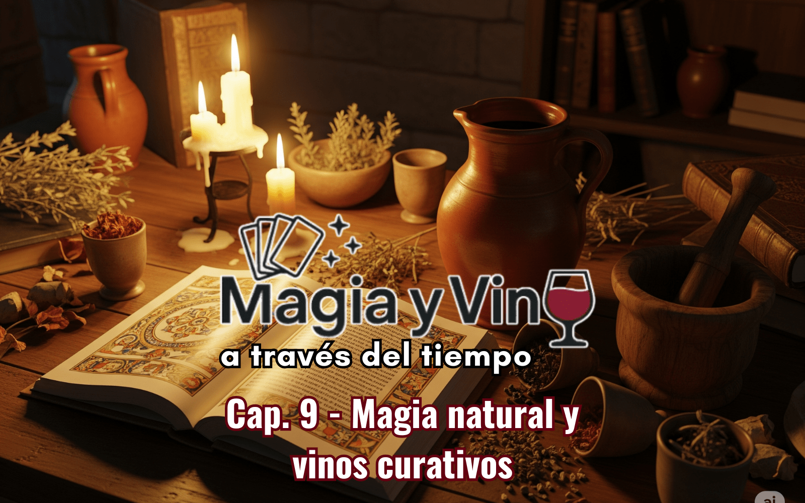 Magia y Vino a través del tiempo - Capitulo 09 - Magia natural y vinos curativos