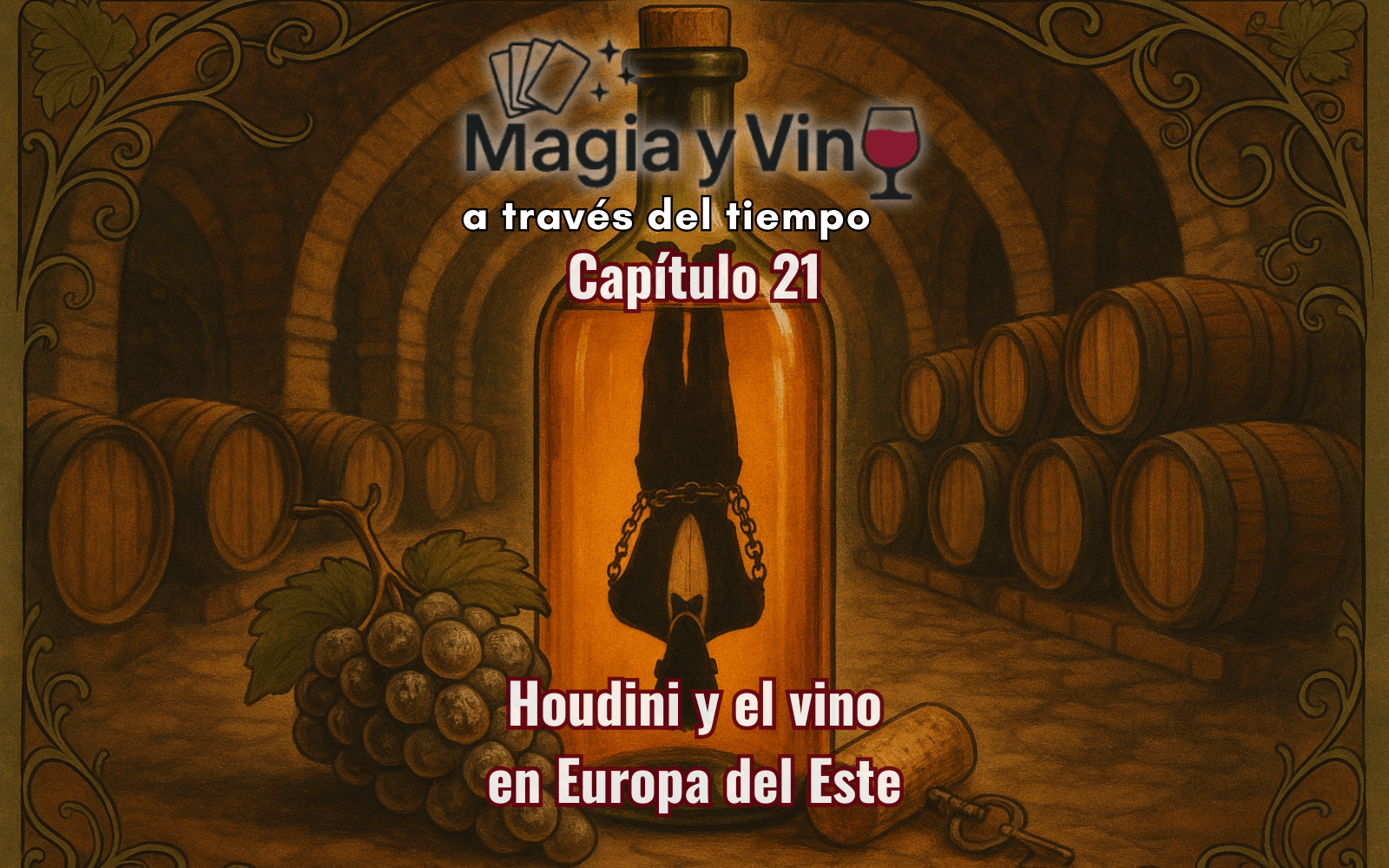 Magia y Vino a través del tiempo - Capitulo 21 - Houdini y el vino en Europa del Este
