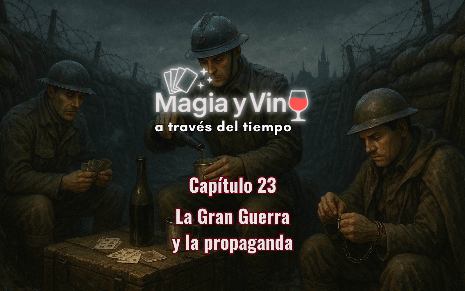 Magia y Vino a través del tiempo - Capitulo 23 - Vino en la Gran Guerra y Magia en la Propaganda
