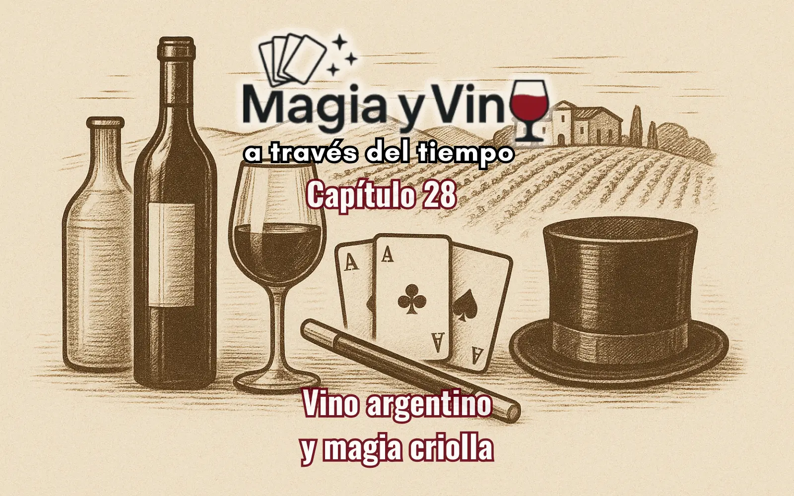 Magia y Vino a través del tiempo - Capitulo 28 - Vino argentino y magia criolla