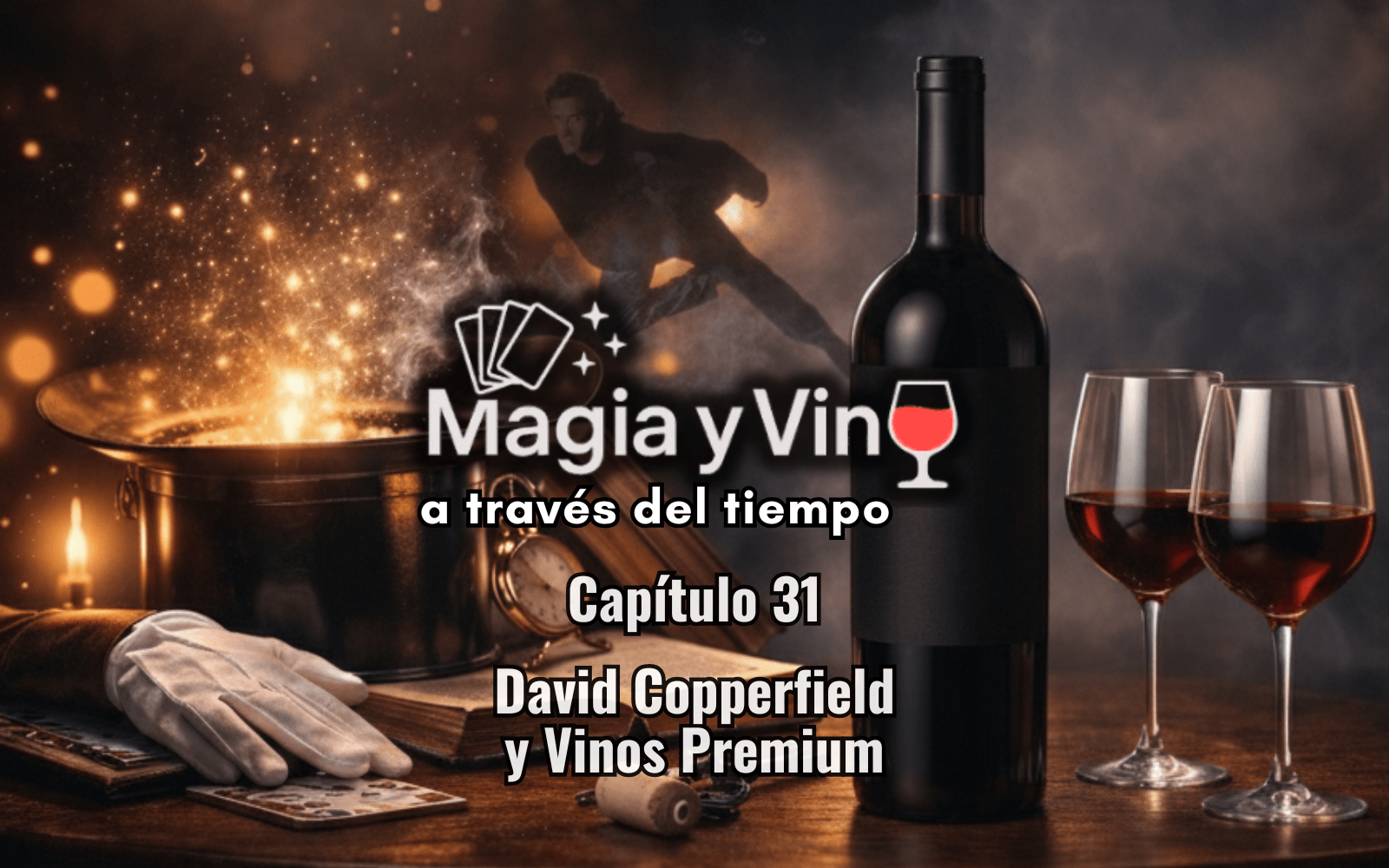 Magia y Vino a través del tiempo - Capitulo 31 - David Copperfield y Vinos Premium