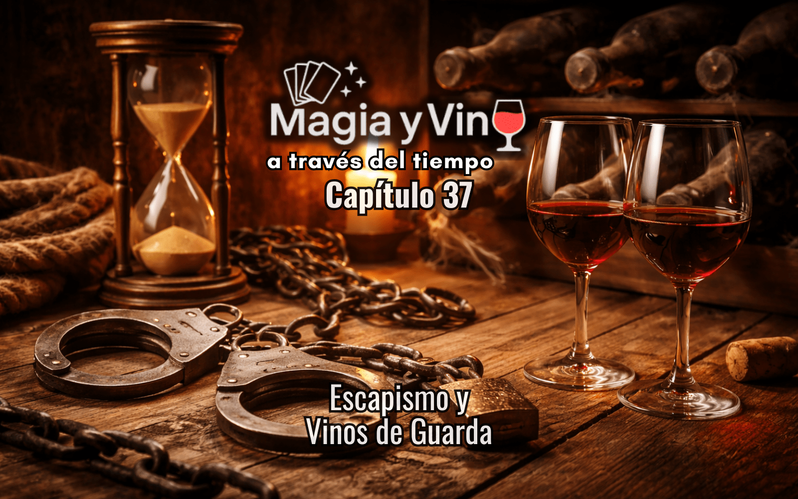 Magia y Vino a través del tiempo - Capitulo 37 - Escapismo y Vinos de Guarda