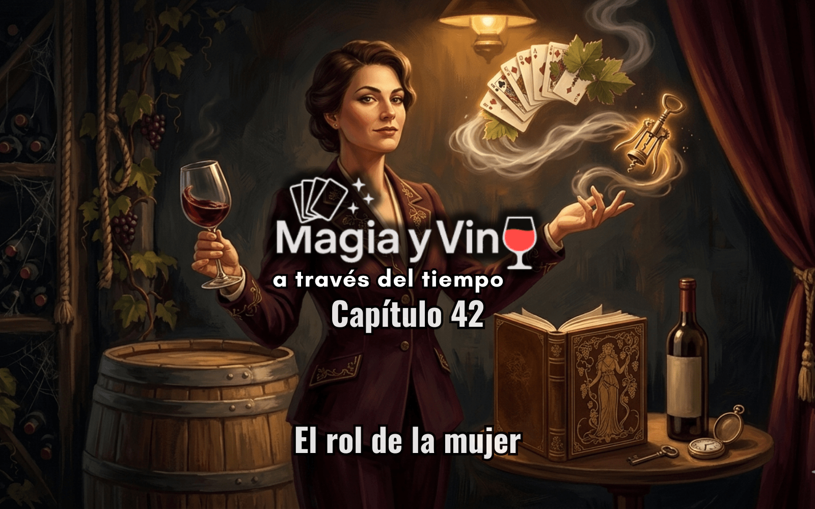 Magia y Vino a través del tiempo - Capitulo 42 - Rol de la mujer