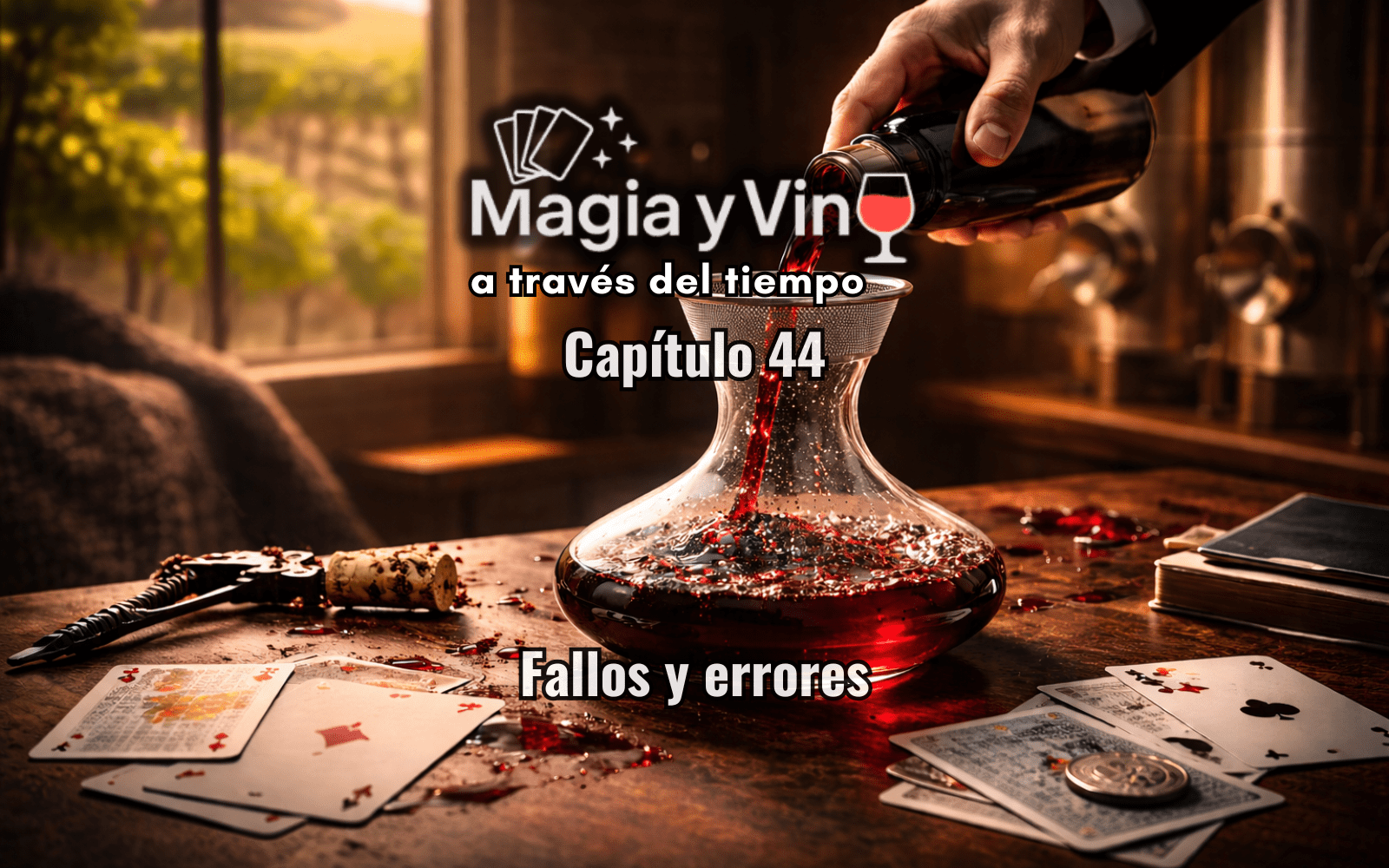 Magia y Vino a través del tiempo - Capitulo 44 - Fallos y errores