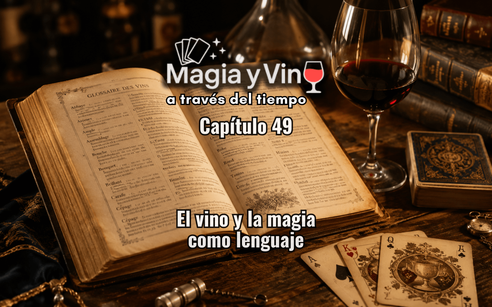 Magia y Vino a través del tiempo - Capitulo 49 - El lenguaje